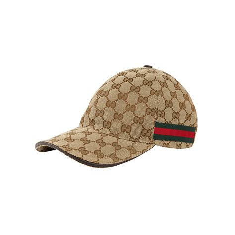 gucci canvas baseball hat|original Gucci hat.